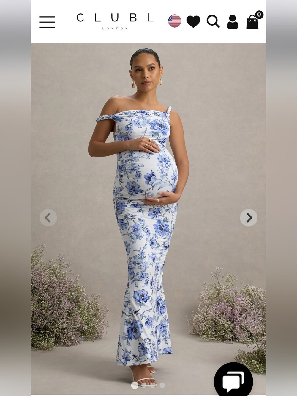 Floral Maternity Dress